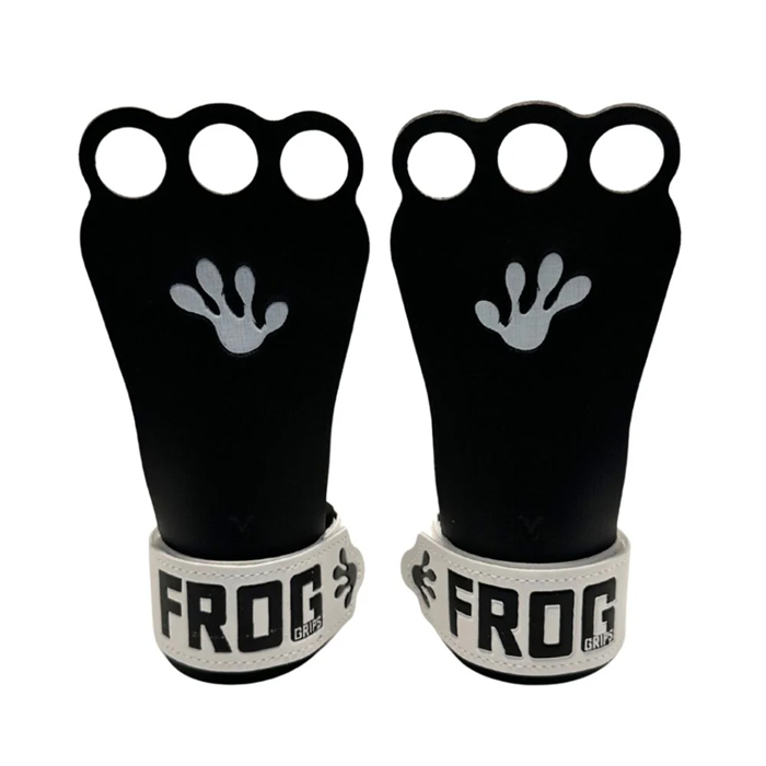 Frog Grips Base HD Treenikahvat 2.0 3 Reik&auml;&auml; Musta Valkoinen