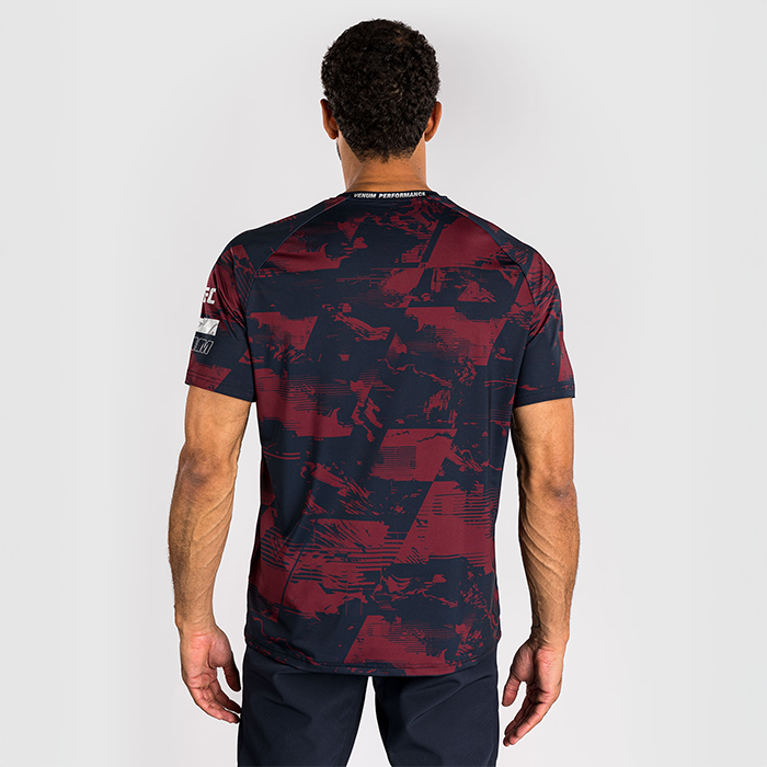 UFC Zenith by Venum Fight Week Dry Tech T-paita Sininen Punainen Harmaa