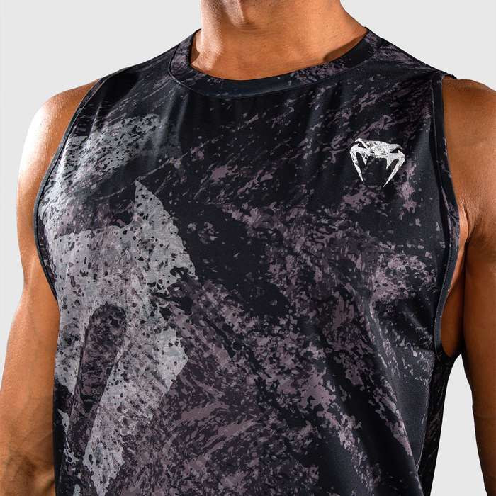 Venum RAGE & WORKOUT Dry Tech Tank Top Musta/Harmaa