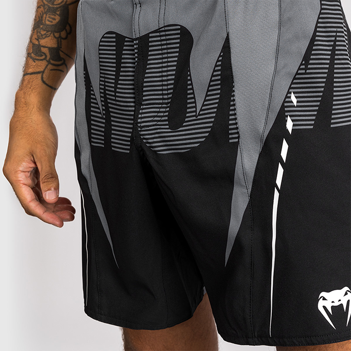 Venum Adrenaline Fightshortsit Musta Harmaa