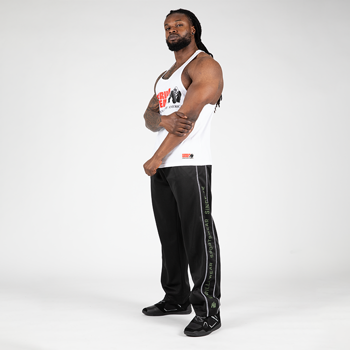 Functional Mesh Pants, Black/Green