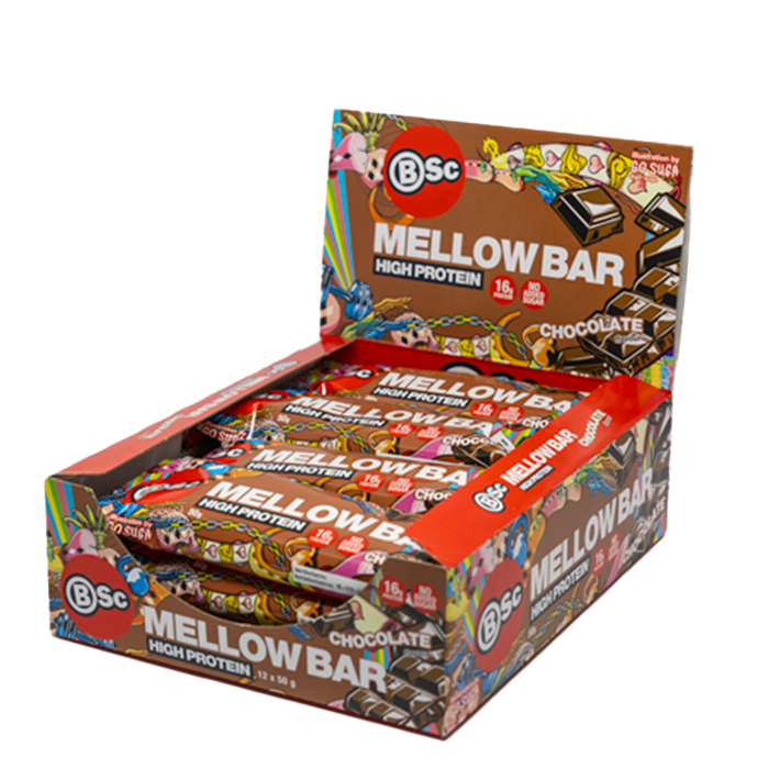 12 x BSc Mellow Bar 50 g Chocolate
