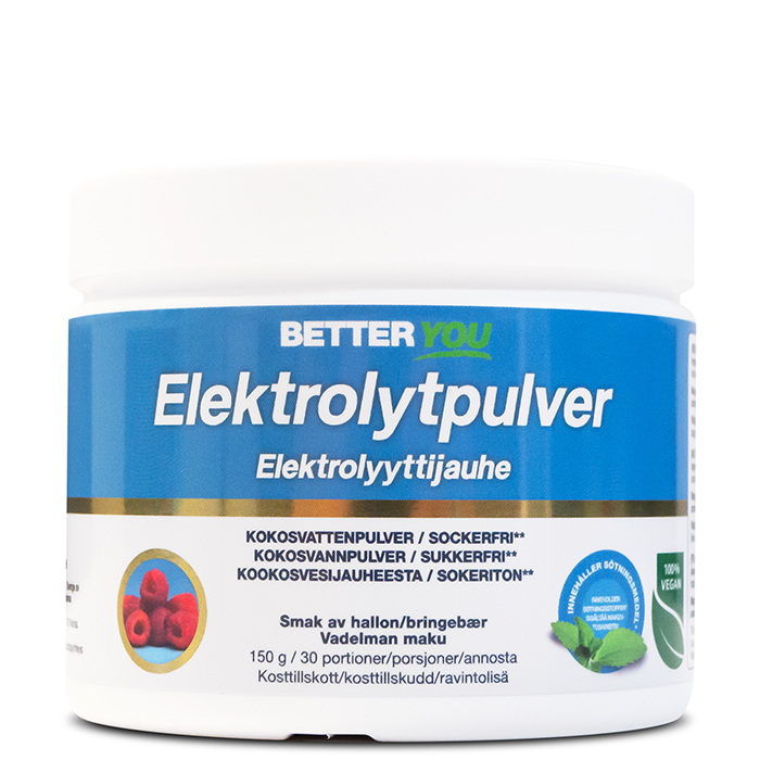 Elektrolyyttijauhe Vadelma 150 g