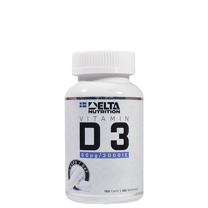 Delta Nutrition Vitamin D3 90 caps