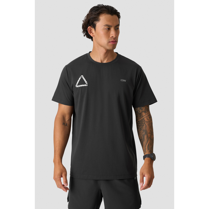 Mirage Dri-release T-paita Print, Storm Grey