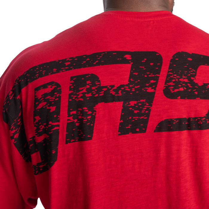 GK Slub Iron Tee, Washed Chili Red