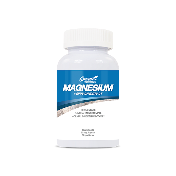 Green Nutrition Magnesium+ Spinach Extract 90 caps