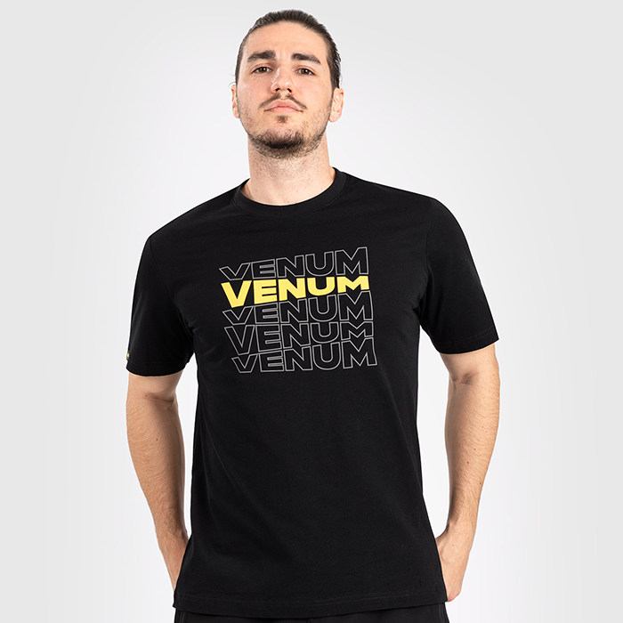 Venum Vertigo T-Shirt Black/Yellow