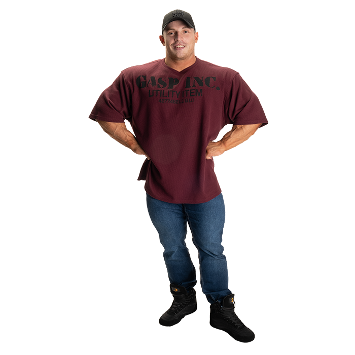 Iron Thermal Tee, Maroon