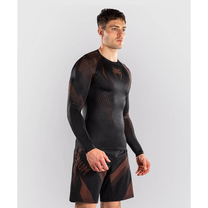 Venum NO-GI 6.0 Pitk&auml;hihainen Rashguard Musta/Ruskea