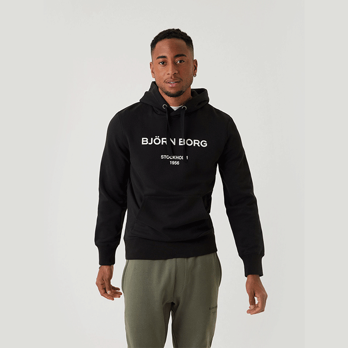Borg Hoodie, Black Beauty