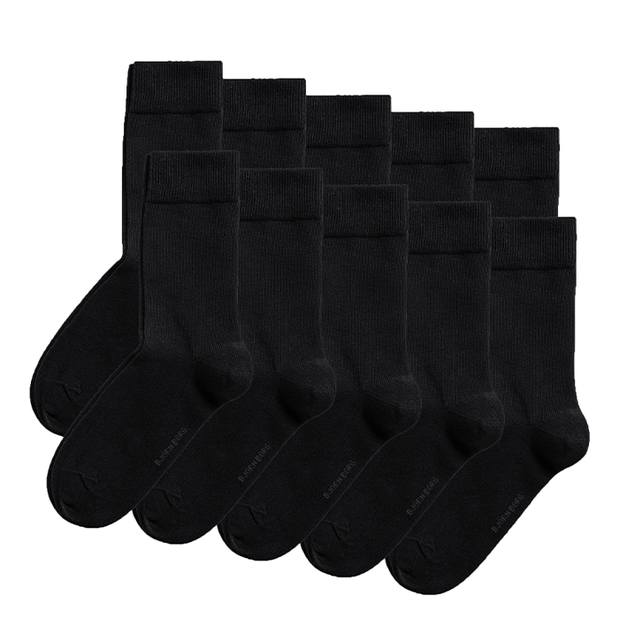 10-Pack Essential Ankle Sock Multipack 36-40