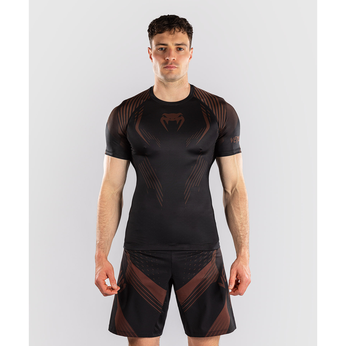 Venum NO-GI 6.0 Lyhythihainen Rashguard Musta/Ruskea