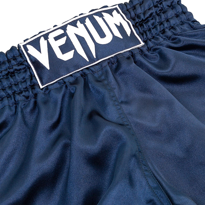 "Classic-Muay Thai -Shortsit, Sininen/Valkoinen"