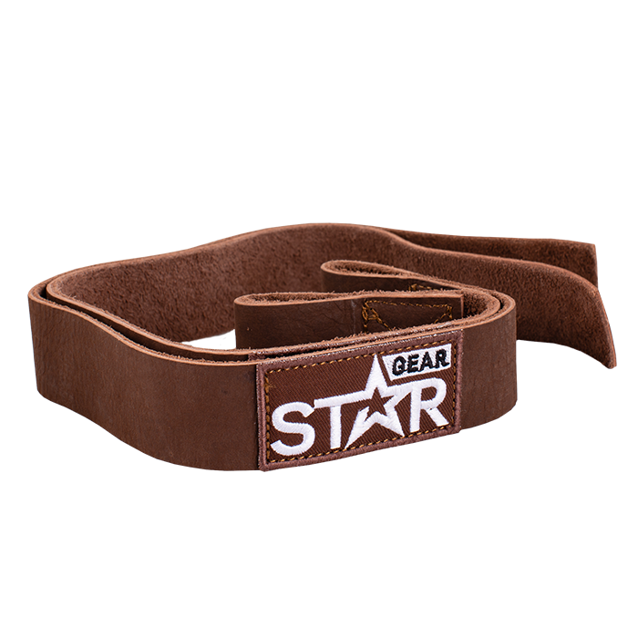 Star Nutrition Gear Star Gear Leather Lifting Straps