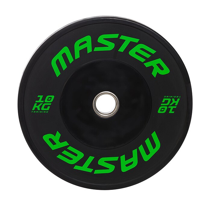 Master Fitness Training Bumper Plate 10 Kg