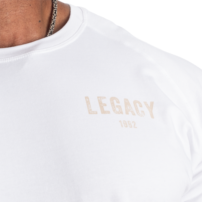 1982 Raglan T‑Paita Valkoinen Beige