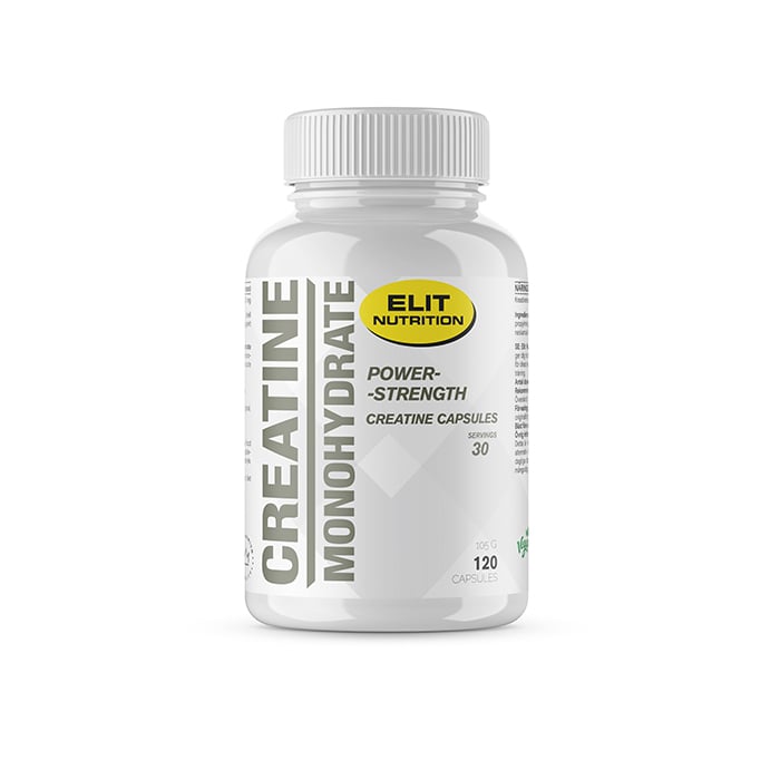 ELIT 100% Creatine Monohydrate 120 kapselia