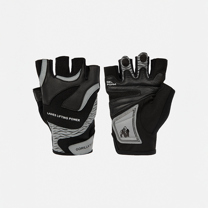 Womens Fitnesshanskat 2.0 Musta Harmaa