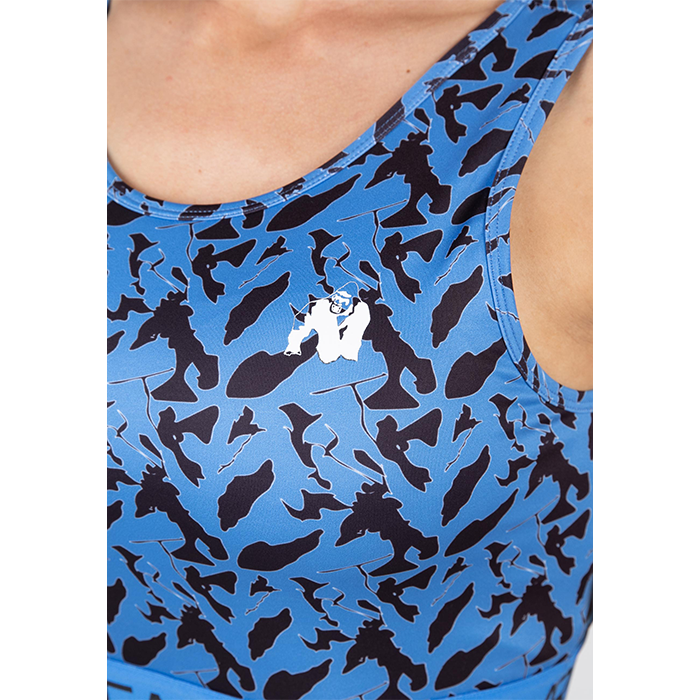 Osseo Crop Top, Blue
