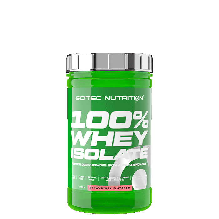 100 % Whey Isolate Heraproteiini 700 g strawberry