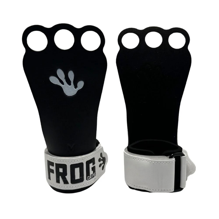 Frog Grips Base HD Treenikahvat 2.0 3 Reik&auml;&auml; Musta Valkoinen