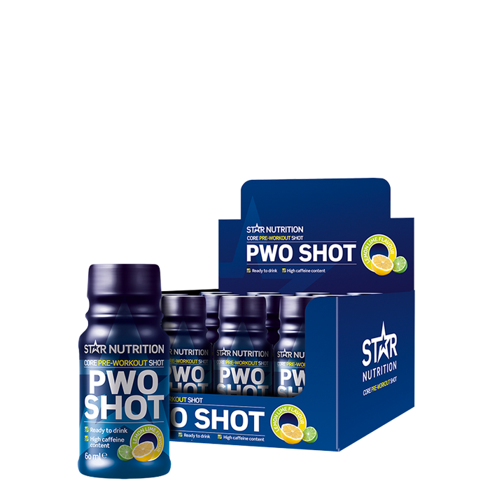 12 x Star Nutrition PWO Shot, 60 ml