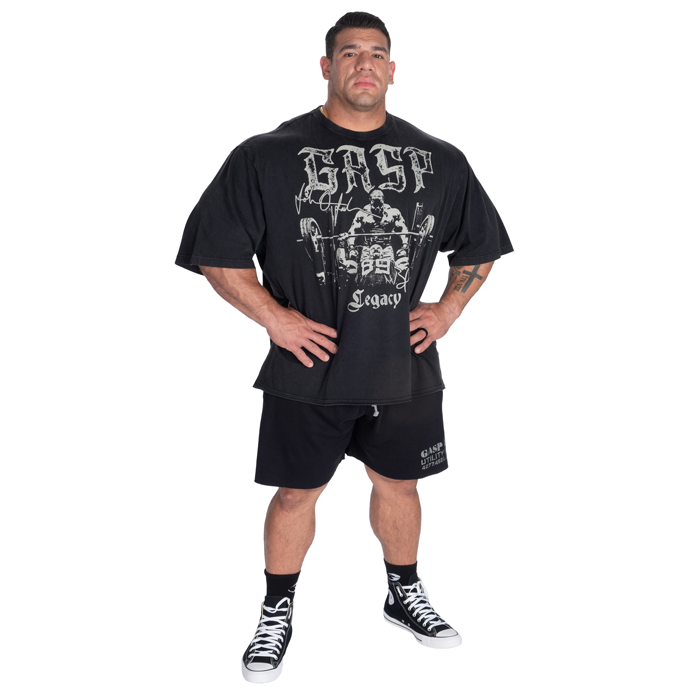 B&J Iron Tee T-paita Musta