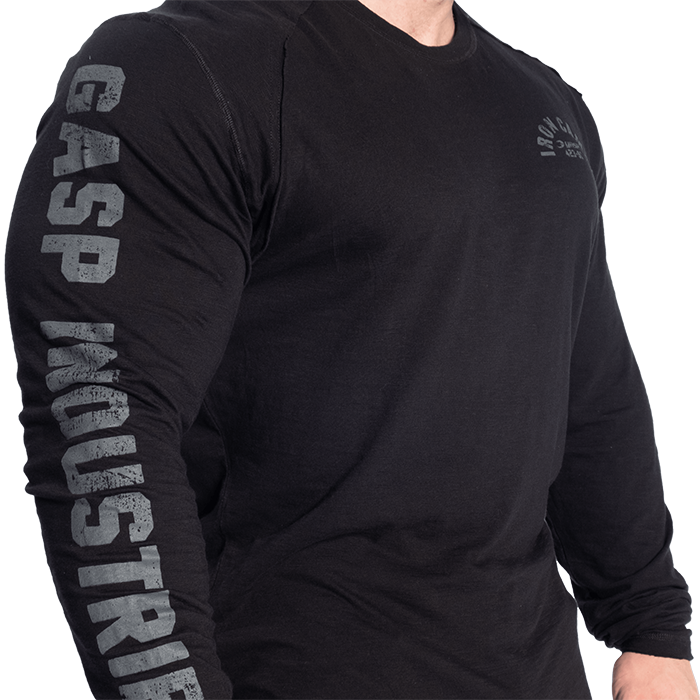 Throwback LS Tee, Black