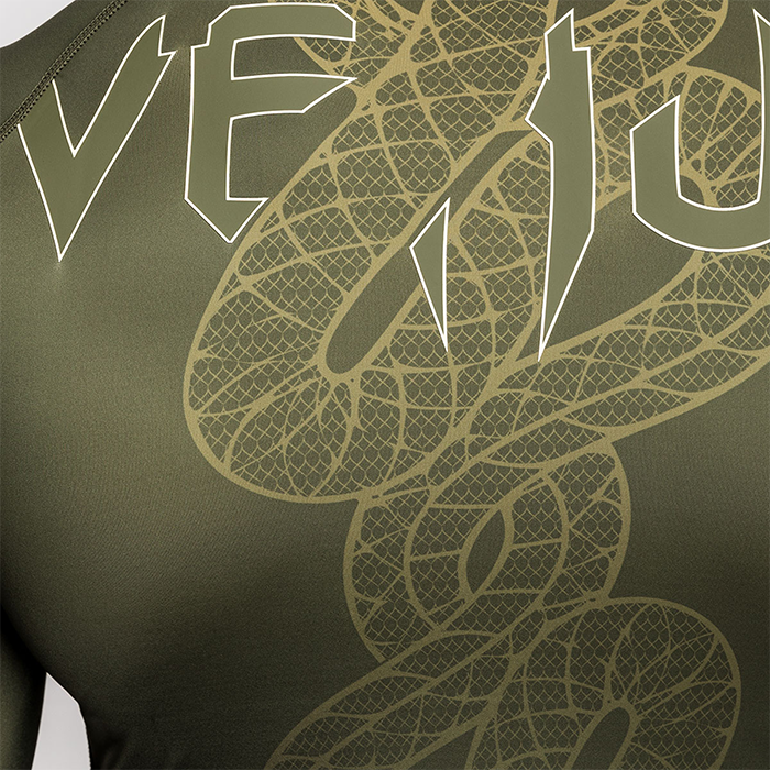 Serpenti Rashguard Pitk&auml;hihainen Khaki Pronssi Ivory