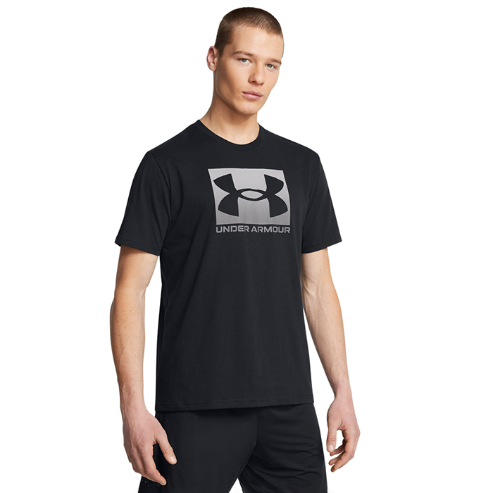 Boxed Sportstyle T-paita Musta