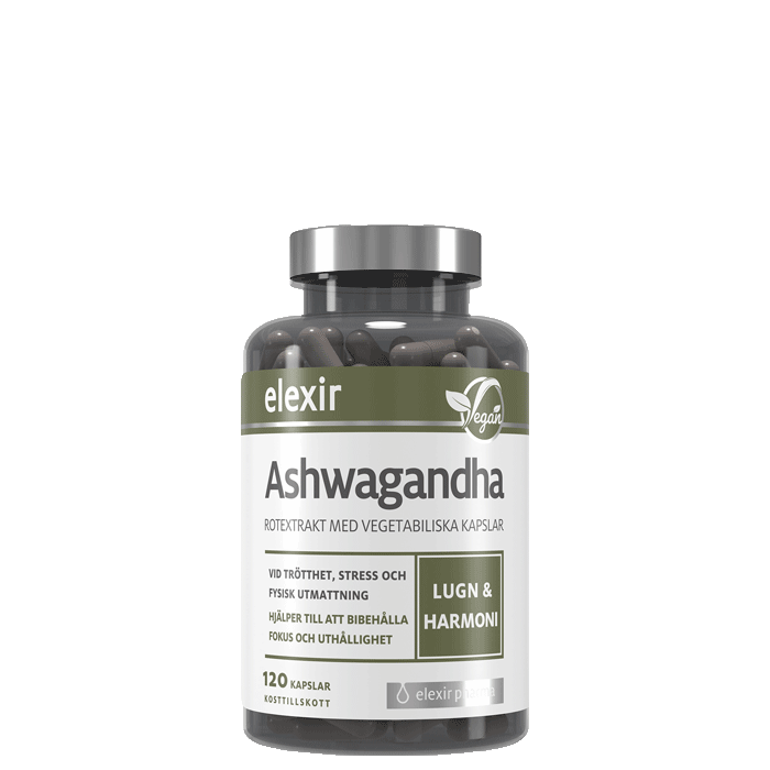 Ashwagandha 120 kapselia