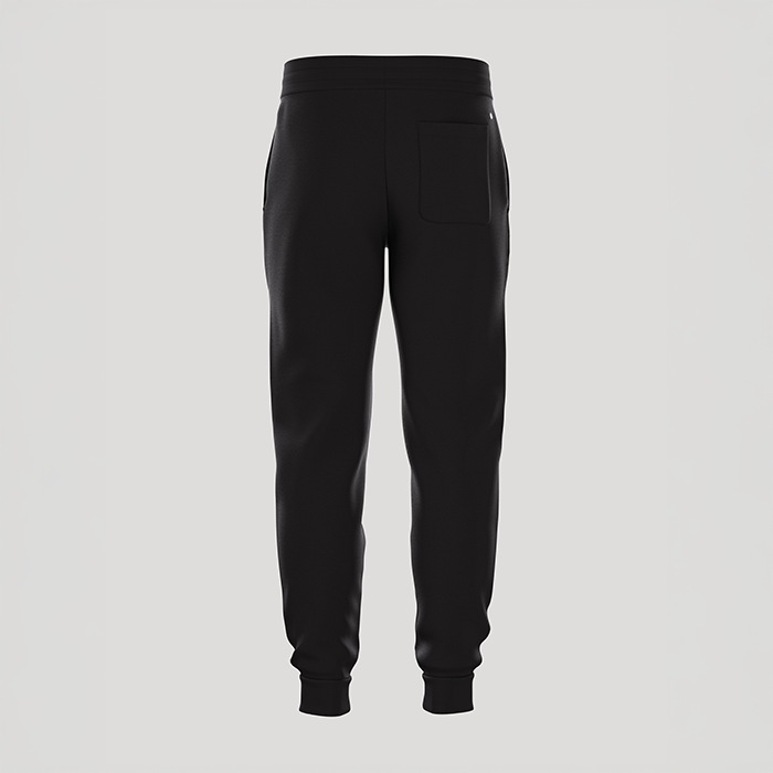 Essential Tapered Collegehousut Musta
