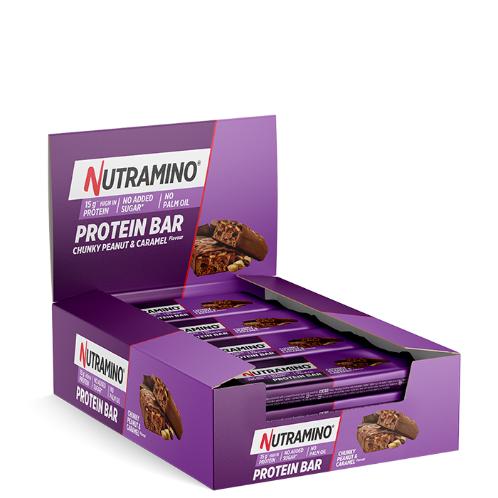 12 x proteiinipatukka 55 g Chunky Peanut & Caramel Chunky Peanut & Caramel