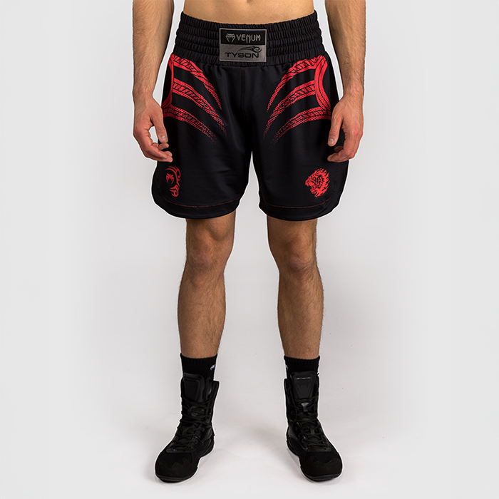 Venum X Mike Tyson Everyone has a plan Nyrkkeilyshortsit Musta Punainen