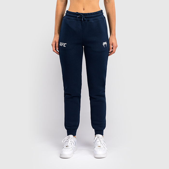 UFC Fusion by Venum Fight Week Women"s Cotton Pant Solid Oceanic Blue'