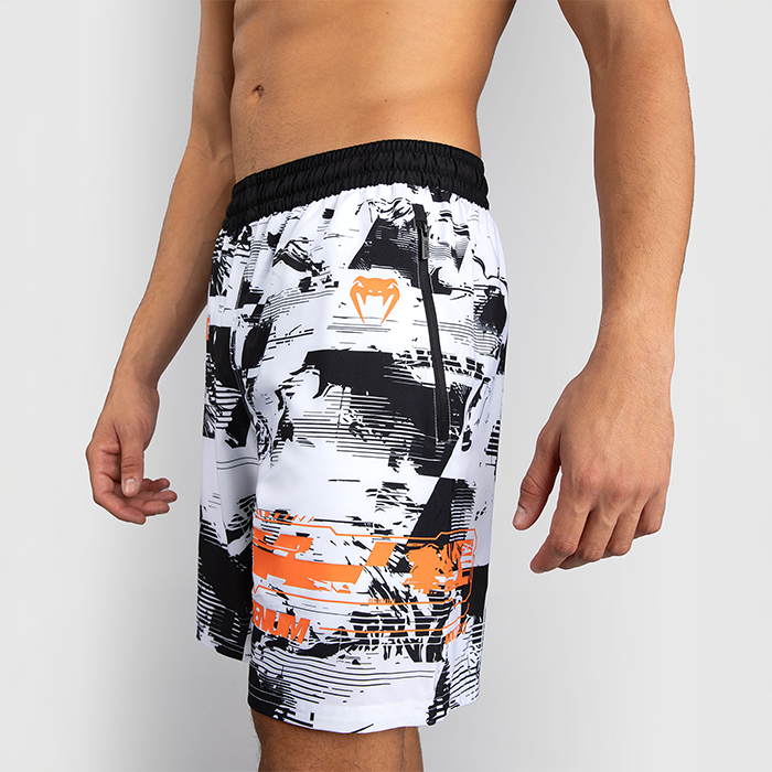 UFC Zenith by Venum Fight Week Treenishortsit Musta Valkoinen Oranssi