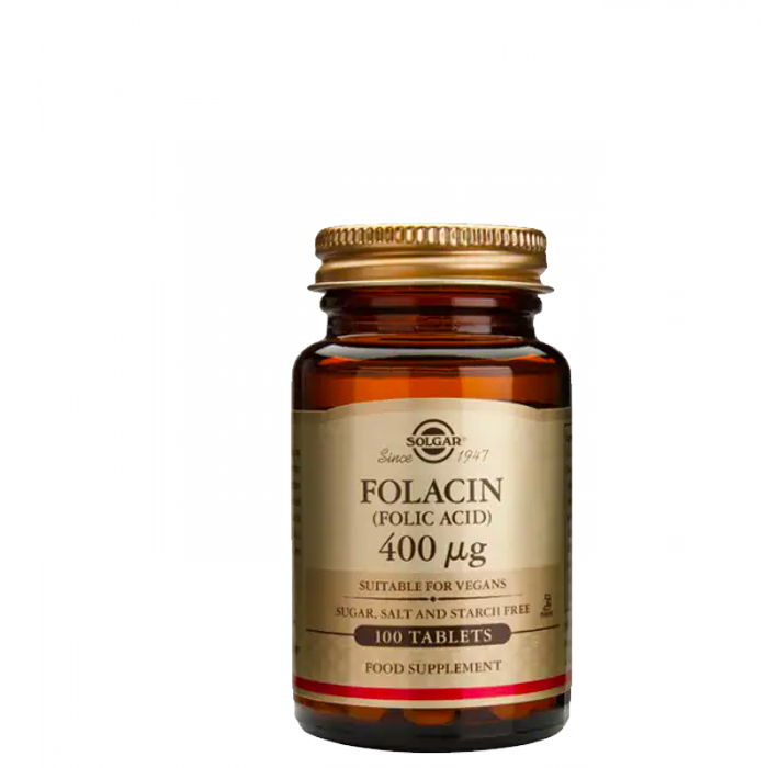 Folacin foolihappo 400 mcg 100 tablettia