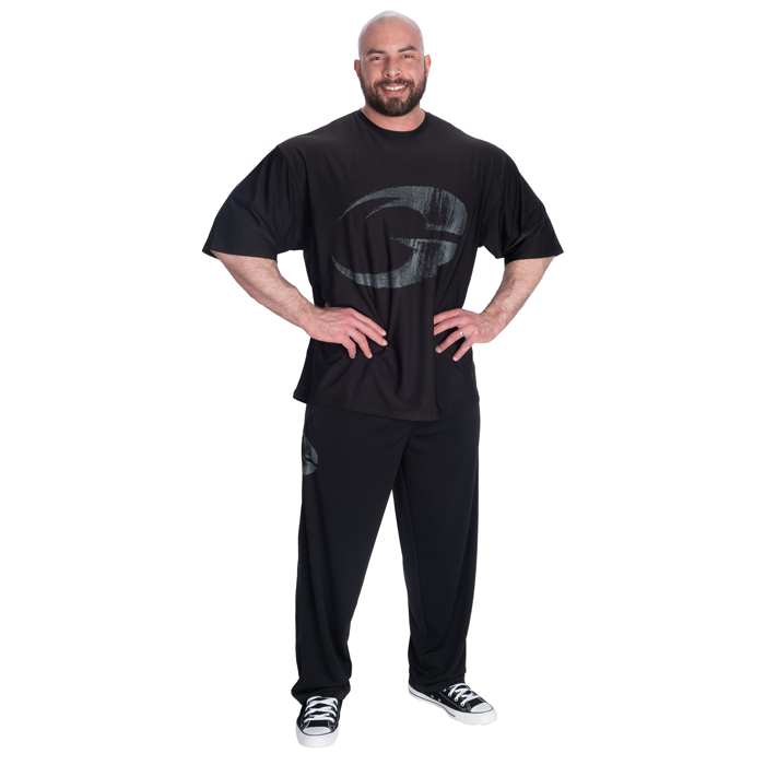 Mesh Iron T-paita Musta