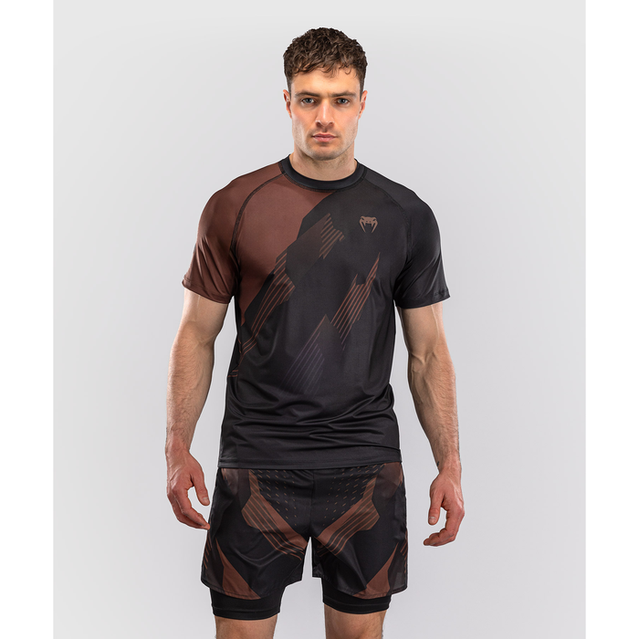 Venum NO-GI 6.0 Dry Tech T-paita Musta/Ruskea