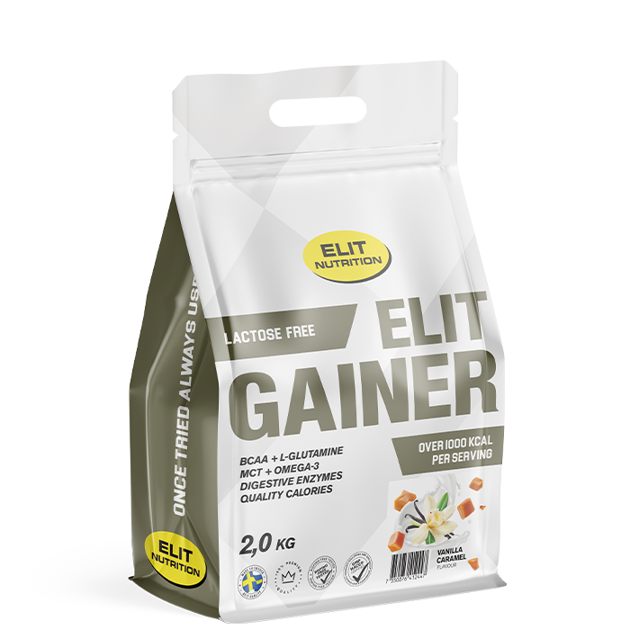 ELIT Gainer Laktoositon 2 kg vanilla_caramel