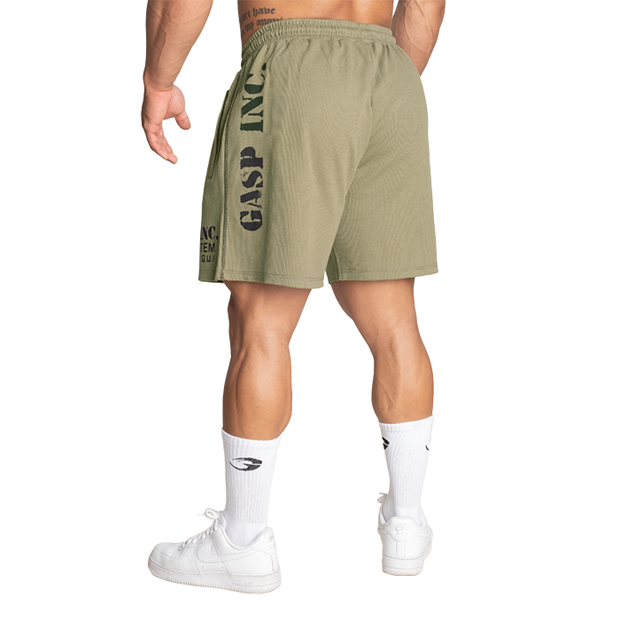Thermal Shorts 6", Washed Green