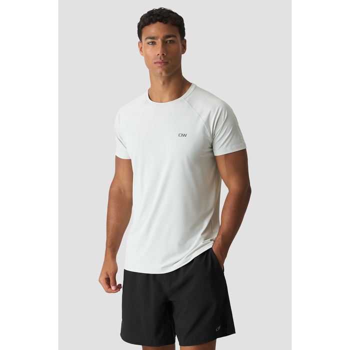 Workout Melange T-paita Vaaleanharmaa