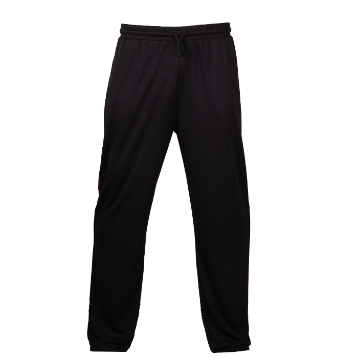 Star Straight Mesh Housut Musta