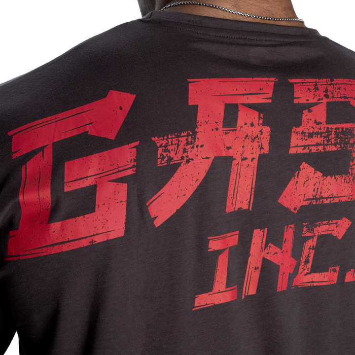 Nahma Standard Tee, Iron/Red