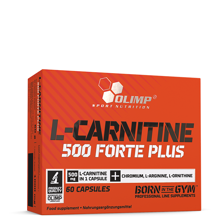 Olimp Sports Nutrition L-Carnitine 500 Forte Plus 60 kapselia