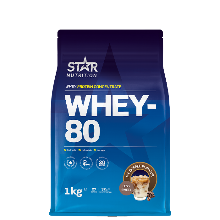 Whey-80 Heraproteiini 1 kg Liquorice (Candy)