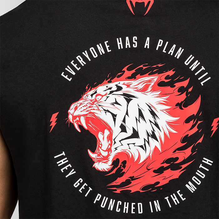 Venum X Mike Tyson Everyone has a plan T-paita Musta