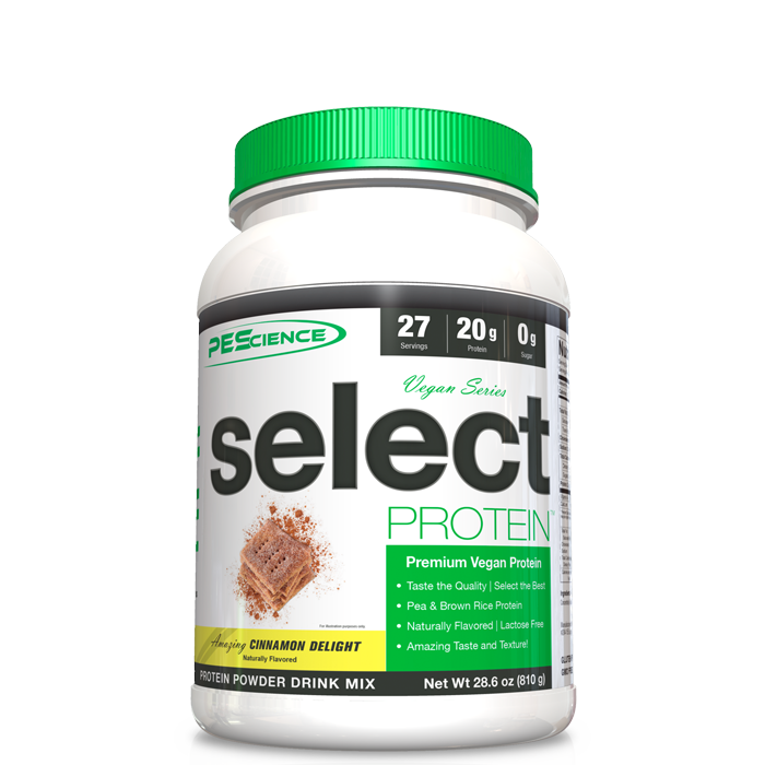 Select Vegaaninen Proteiinijauhe 27 annosta cinnamon