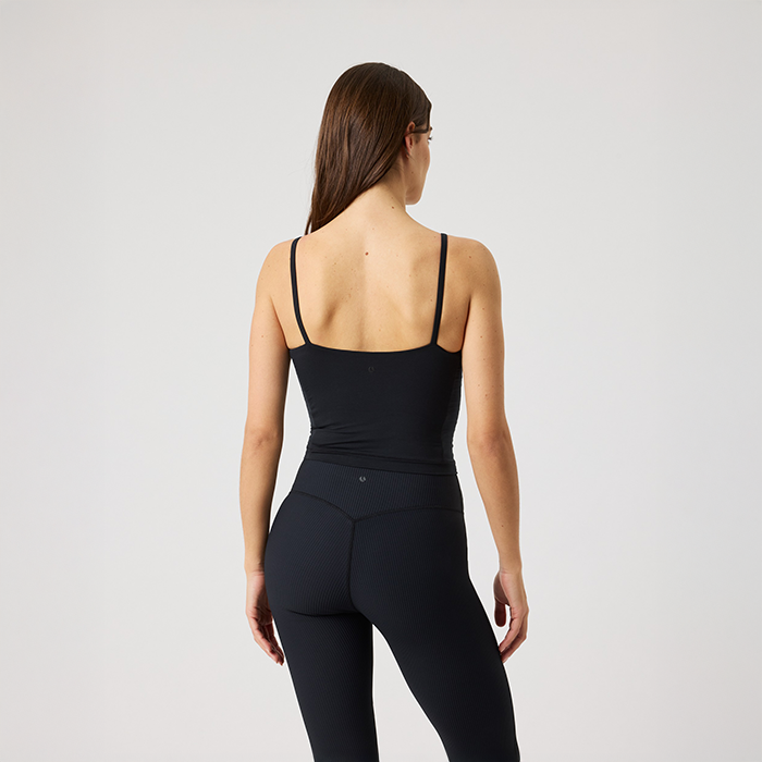 Studio Soft Cropped Tank-toppi Musta